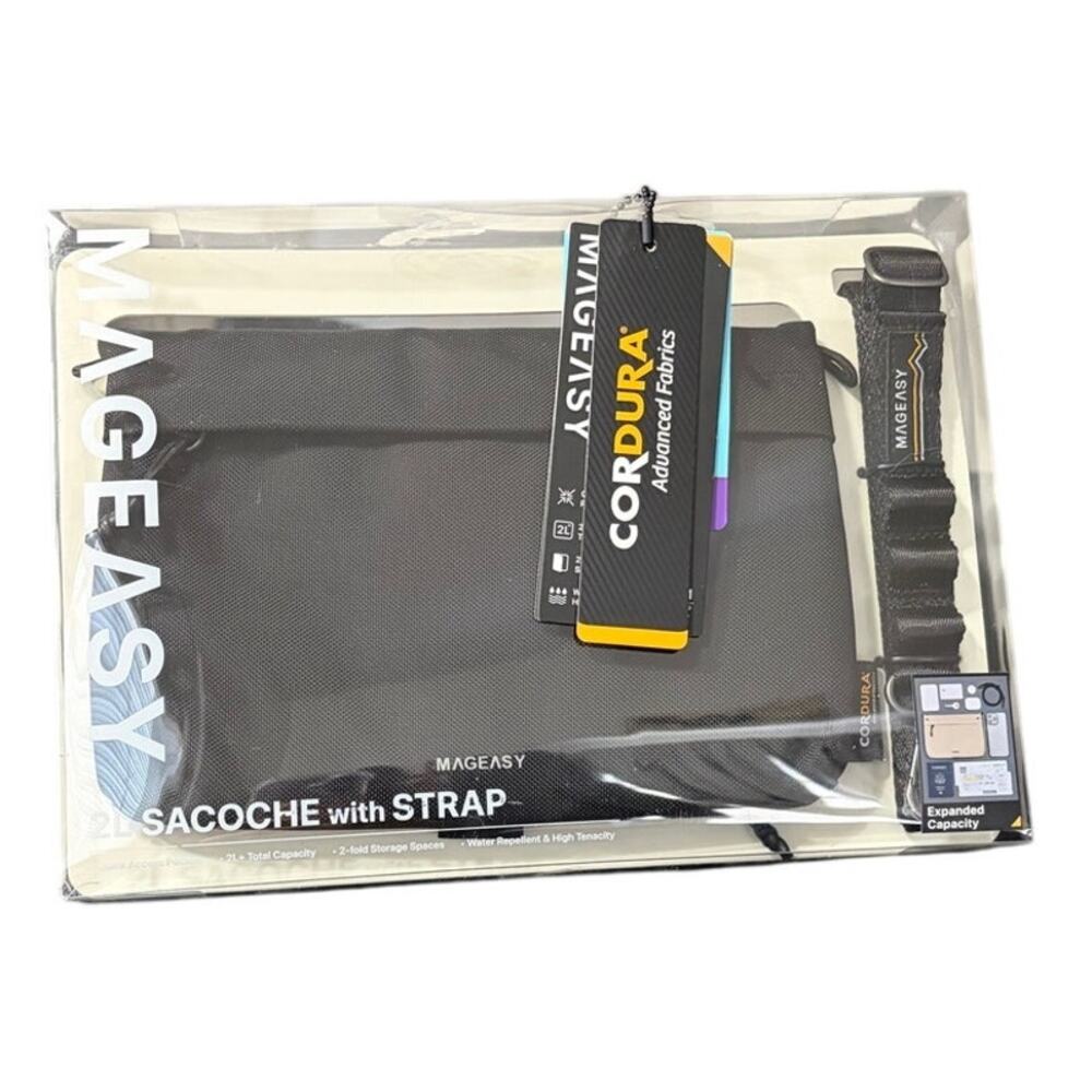 Mageasy 2L Sacoche Utility Crossbody Bag